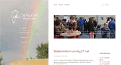Desktop Screenshot of de-voorhof.nl
